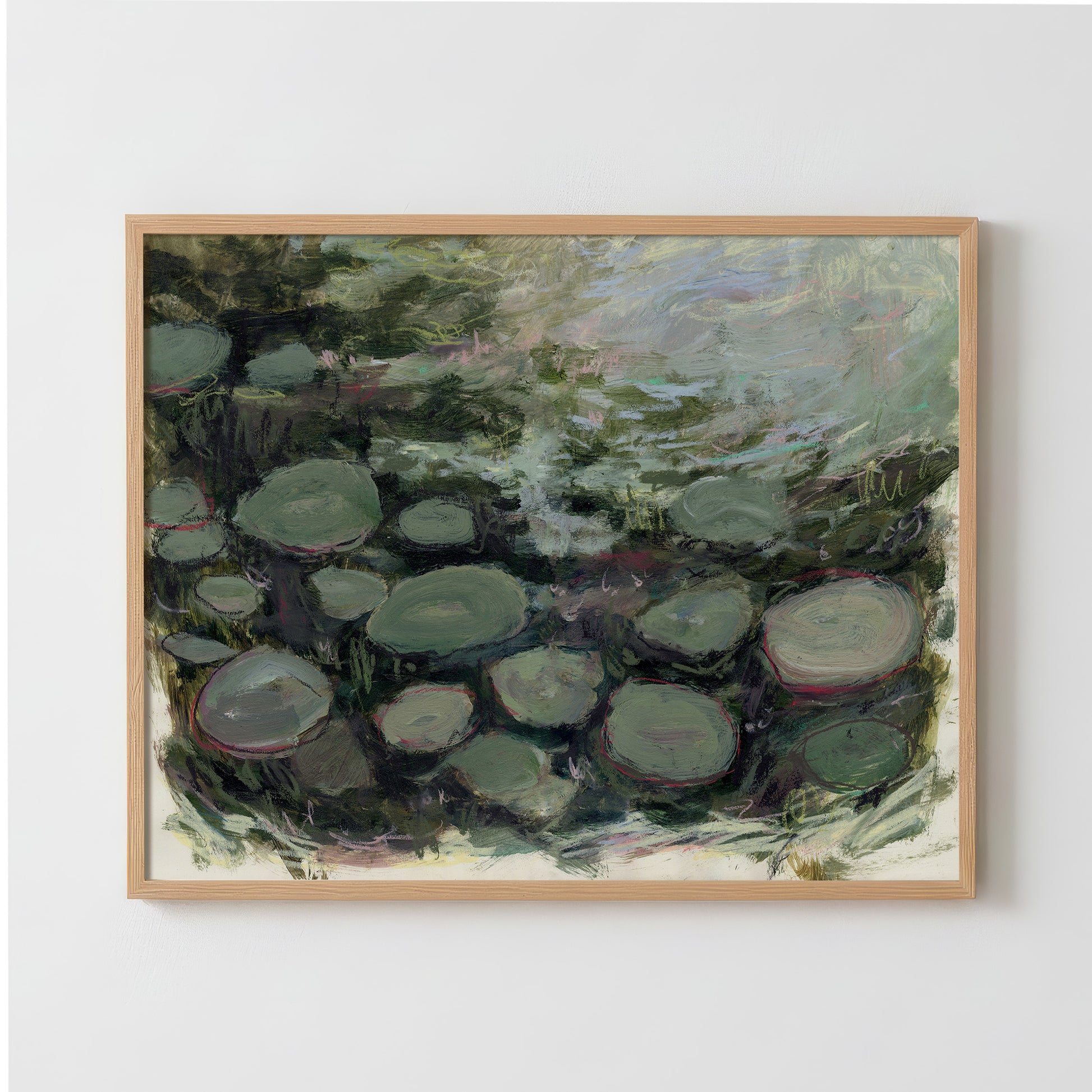 Water Lilies I - Fine Art Paper Print