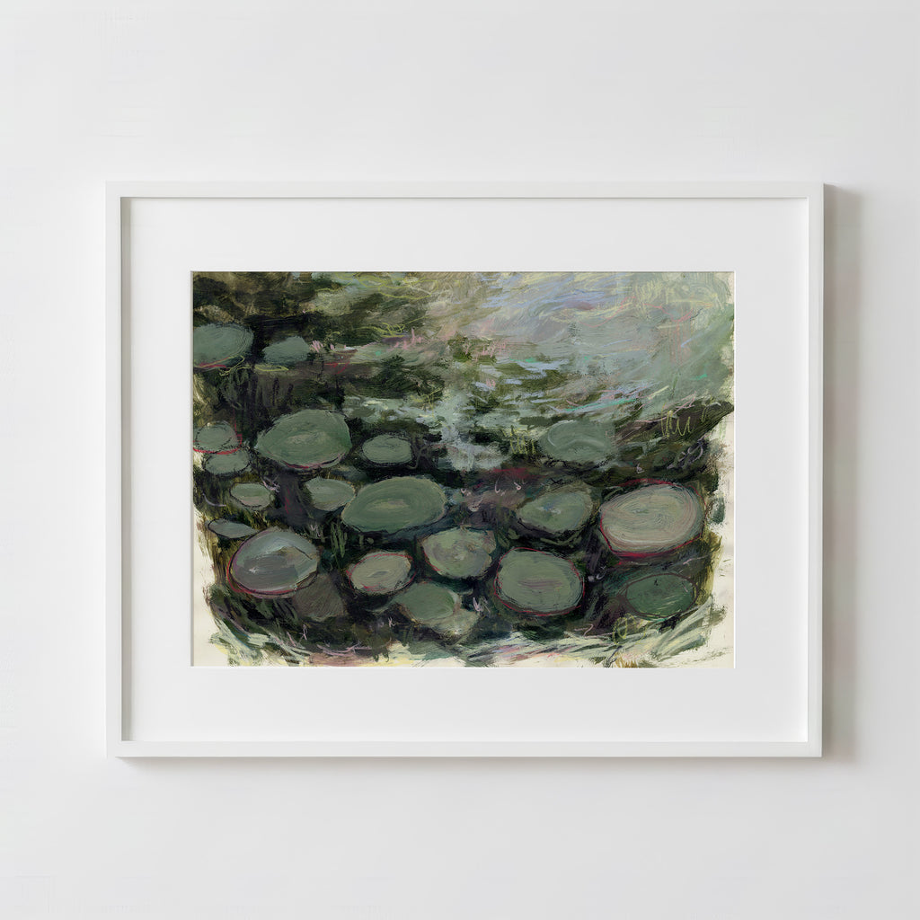 Water Lilies I - Fine Art Paper Print