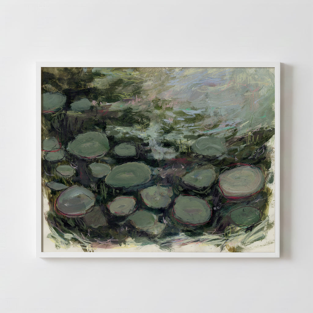 Water Lilies I - Fine Art Paper Print