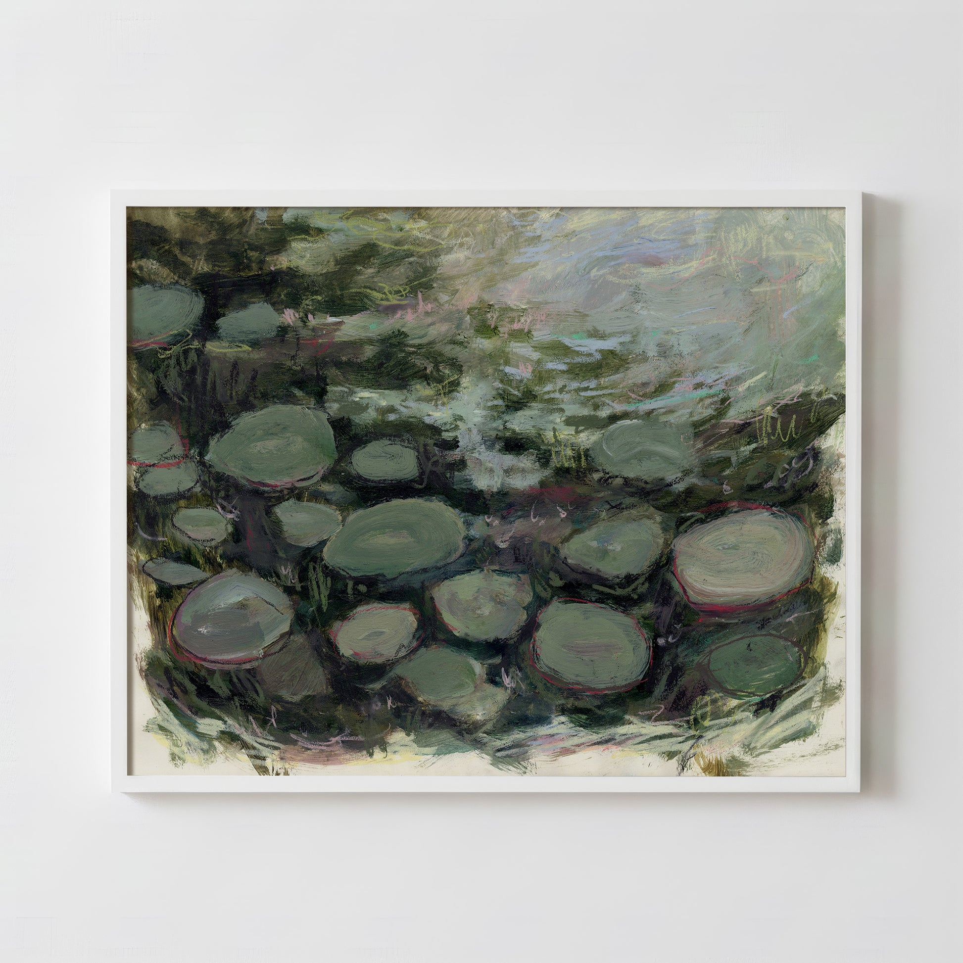 Water Lilies I - Fine Art Paper Print