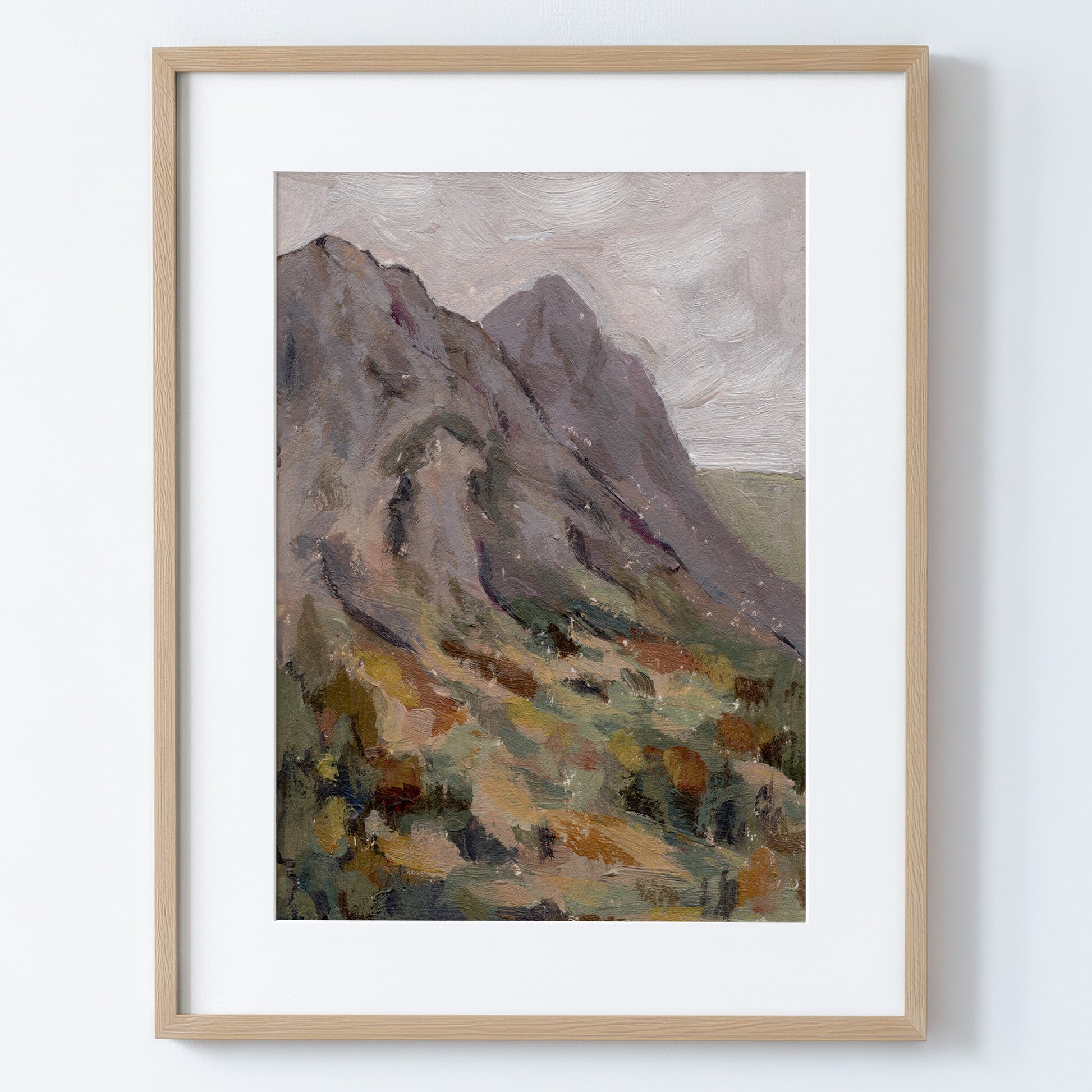 Mountain Pass - Fine Art Paper Print