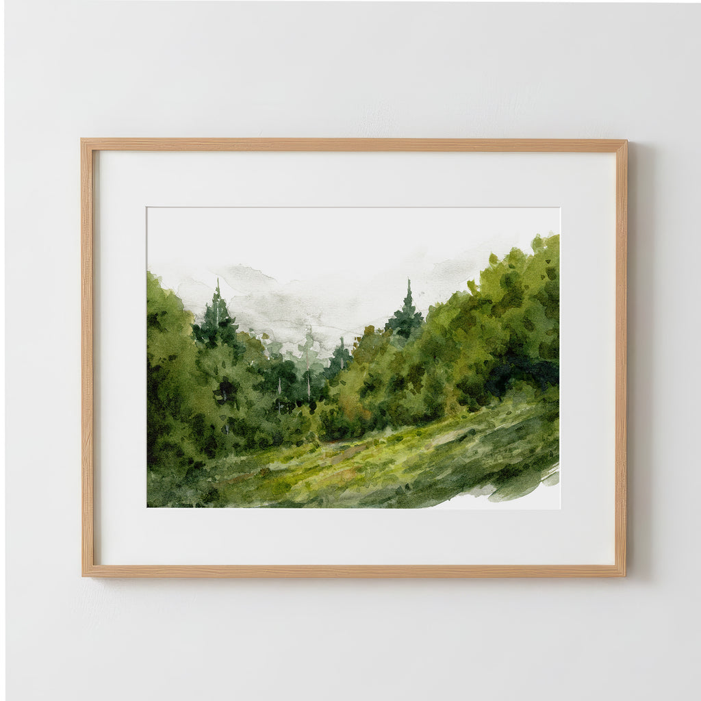 Off the Beaten Path - Fine Art Paper Print