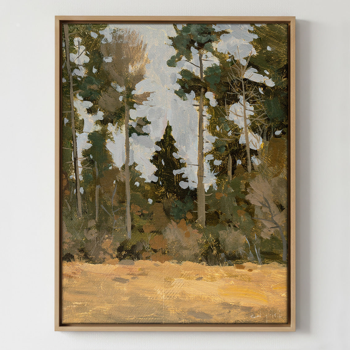 On the Edge - Gallery Canvas Print