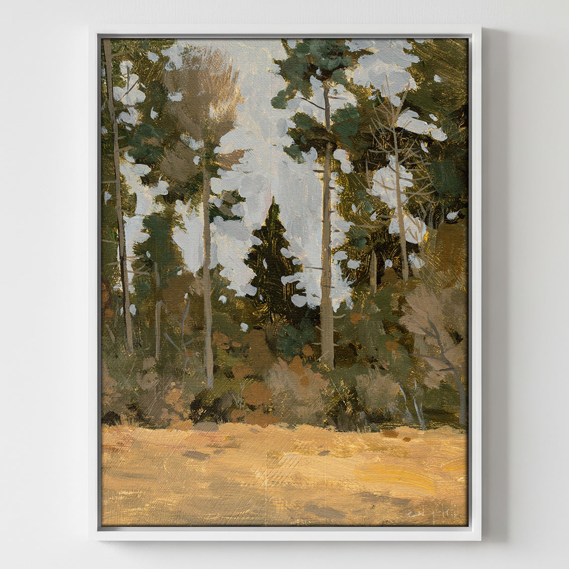 On the Edge - Gallery Canvas Print